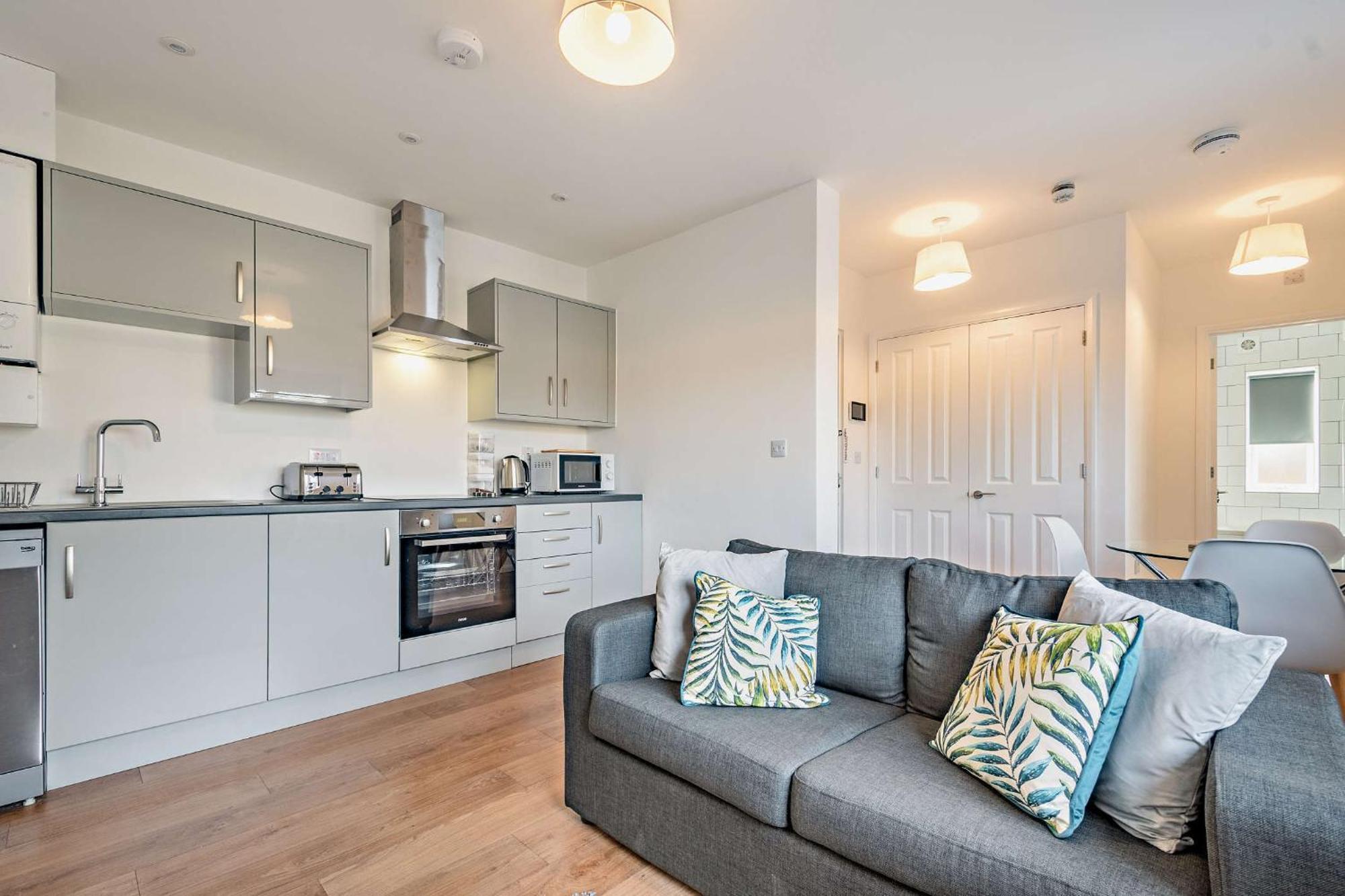 Modern, City Living Apartments- Private Parking Oxford Camera foto