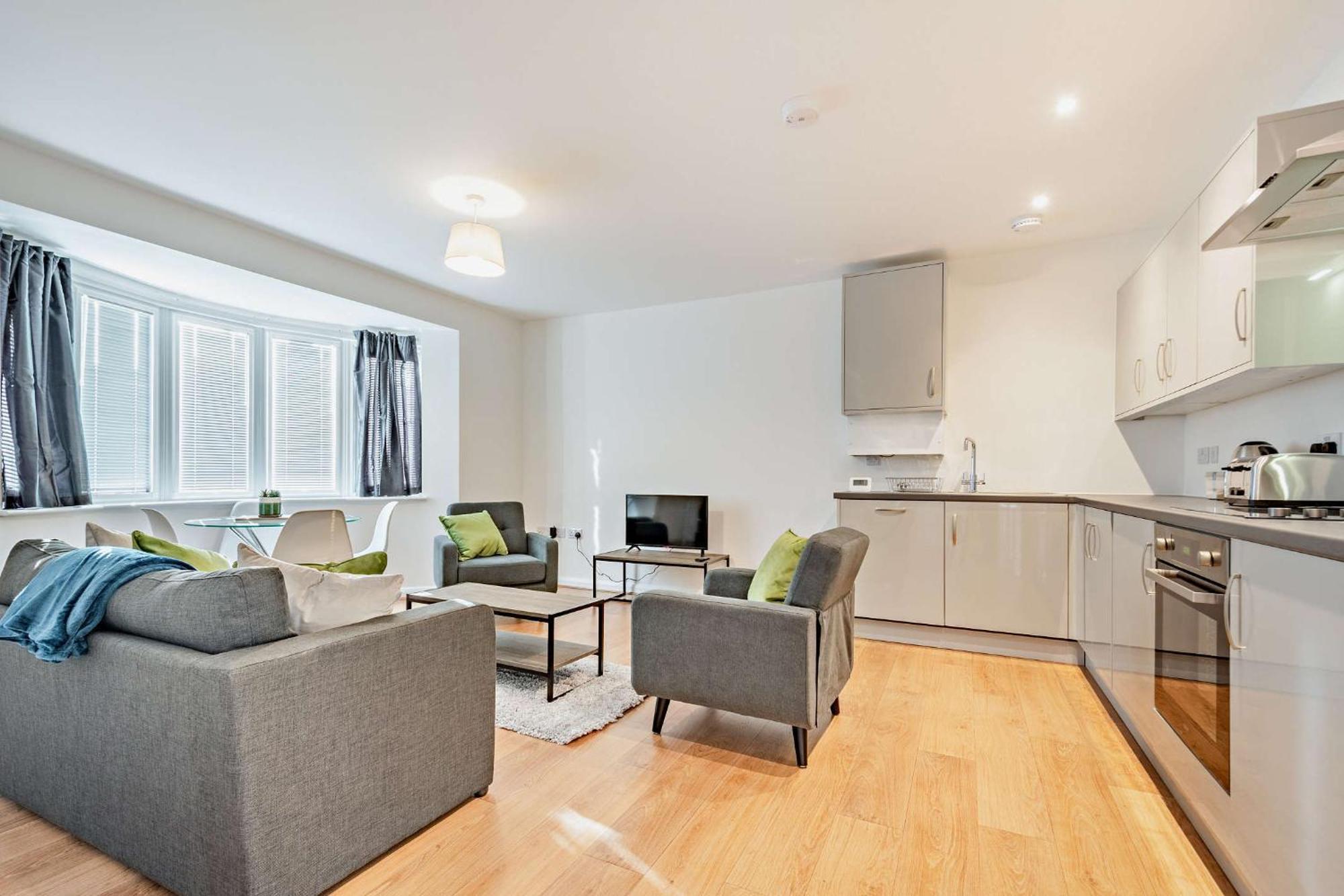 Modern, City Living Apartments- Private Parking Oxford Esterno foto