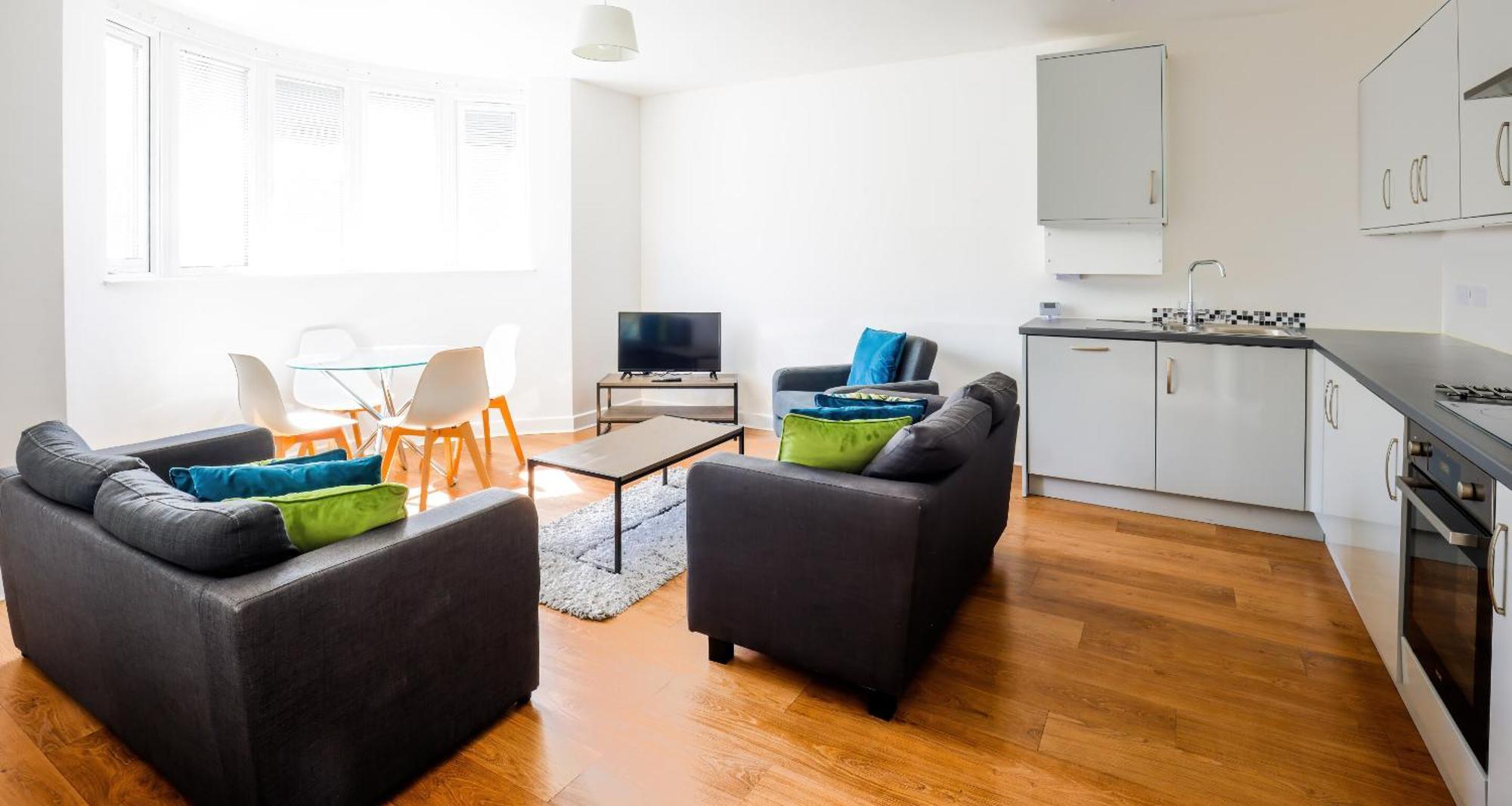 Modern, City Living Apartments- Private Parking Oxford Camera foto