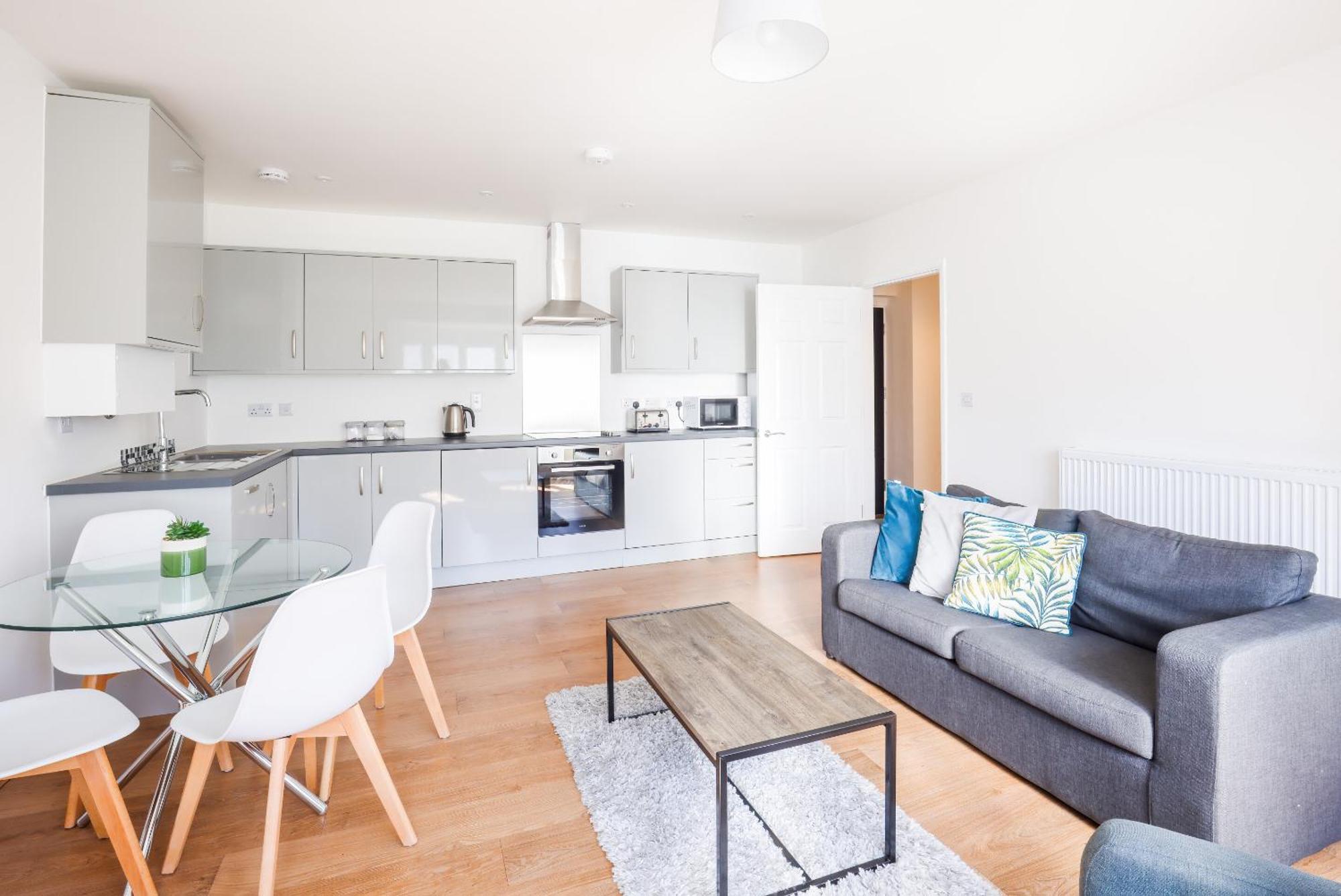 Modern, City Living Apartments- Private Parking Oxford Camera foto